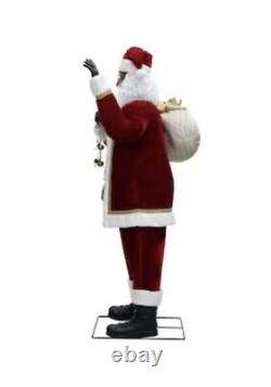 6 Ft Animated Christmas Santa Claus Greeter Singing Moving Festive Holiday Décor