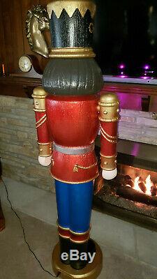 68 Light-up Nutcracker Musical Christmas Decoration LED Sound Outdoor Soldier