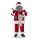 6ft Animated Life-size Santa Claus With Wishlist Christmas Decor Motion Activated