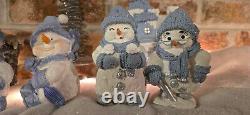 7 Vintage Encore 5 Snow Buddies & Lincolnshire characters Used, Great shape