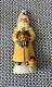 8.75 Vaillancourt Colonial Williamsburg Folk Art Santa With Pineapple & Apples