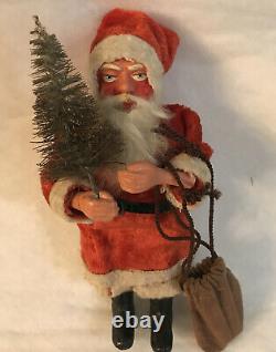 8 Antique Father Christmas, St Nicholas, Santa Doll, Early 1900s Germany