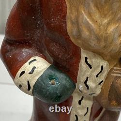 95/96 Father Christmas Santa #296 Vaillancourt Folk Art Figurine 9534 READ