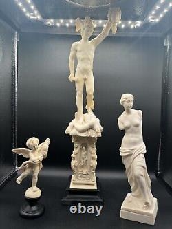 A Santini Alabaster Sculptures