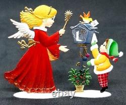 ARTIST WILHELM SCHWEIZER GERMAN ZINNFIGUREN Christmas Wishes (4x 4.5)