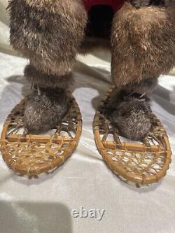 Amazing Rare Lynn Haney 25 Signed FUR and Snow Shoes