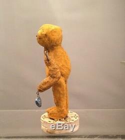 Americana Folk Artist Debbee Thibault Tattered Teddy Ltd. Ed. 87/2500