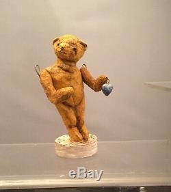 Americana Folk Artist Debbee Thibault Tattered Teddy Ltd. Ed. 87/2500