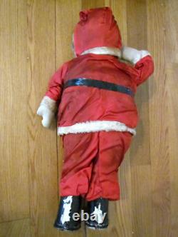 Antique Fabric Masked German Christmas Santa Doll 24