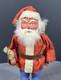 Antique German Belsnickel Father Christmas Santa 8 Candy Container Felt Beard