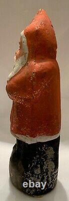 Antique German Santa Belsnickle Red Glitter Coat