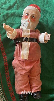 Antique Kris Kringle Santa Claus Doll Christmas Freundlich Novelty Composition