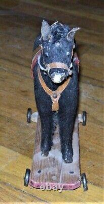 Antique Pull Toy Horse