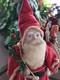 Antique Vintage Santa Claus Papier Mache & Cotton Japan / Germany 7.5 In