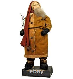 Arnetts Country Store Santa primitive folk art Belsnickle handmade 16.5 vintage