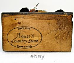 Arnetts Country Store Santa primitive folk art Belsnickle handmade 16.5 vintage