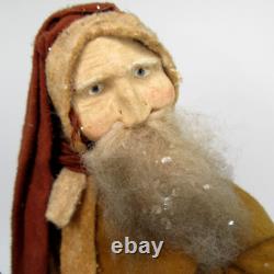 Arnetts Country Store Santa primitive folk art Belsnickle handmade 16.5 vintage