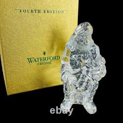 Artist Signed Waterford Santa Christmas 1997 Crystal Figurine with Box COA