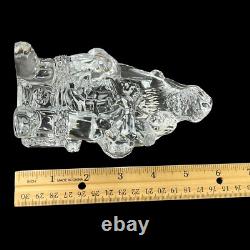 Artist Signed Waterford Santa Christmas 1997 Crystal Figurine with Box COA