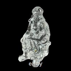 Artist Signed Waterford Santa Christmas 1997 Crystal Figurine with Box COA
