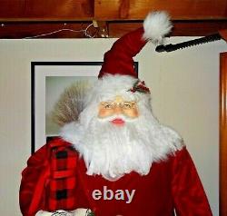 Ashland 6'ft 2inches Giant Santa For your Homes Holiday Decor