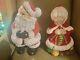 Atalantic Mold Ceramic Hand Painted Santa And Mrs Claus 14