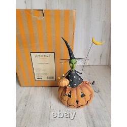 August Moon pumpkin patch Trixie witch Halloween decor