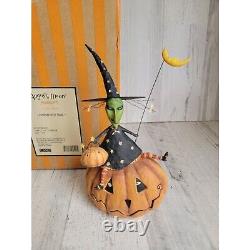 August Moon pumpkin patch Trixie witch Halloween decor