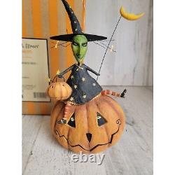 August Moon pumpkin patch Trixie witch Halloween decor