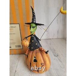 August Moon pumpkin patch Trixie witch Halloween decor