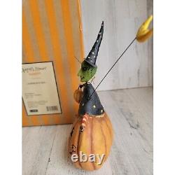 August Moon pumpkin patch Trixie witch Halloween decor