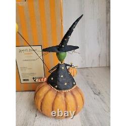 August Moon pumpkin patch Trixie witch Halloween decor