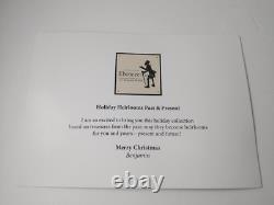 Benjamin Bradley Ebenezer & Co SANTA'S SNOWY BOOTS Life-Size Holiday Sculpture