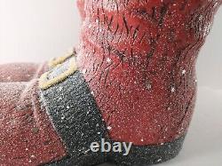 Benjamin Bradley Ebenezer & Co SANTA'S SNOWY BOOTS Life-Size Holiday Sculpture