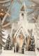 Bethany Lowe 15 Tall Snowy White And Silver Country Church Christmas Village