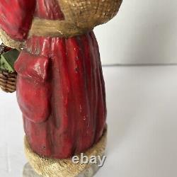 Bethany Lowe Bruce Elsass HTF Santa Claus WithToy Bag Paper Mache Figure Phillipin