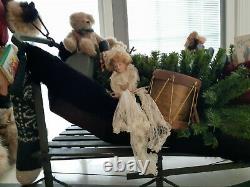 Bethany Lowe Santa with Sleigh Klondike Bergdorf Goodman Exclusive