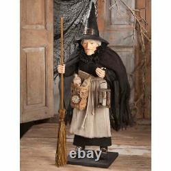 Bethany Lowe Vintage Style Large Halloween Griselda Witch Figurine 28 NEW
