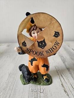 Bethany Lowe spook show cat circus Halloween RARE statue figurine vintage