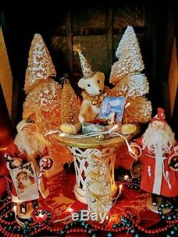 Bethany Lowechristmasholiday Teddyfigurinevickie Smyersvintagecollectable