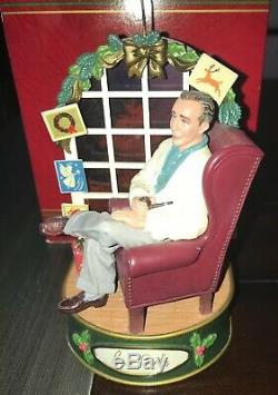 Bing Crosby Heirloom Ornament Rare Sings White Christmas