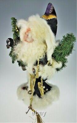 Black Forest Kris Kringle 1994 Santa Figurine 20 Rustic Folk Woodland Santa