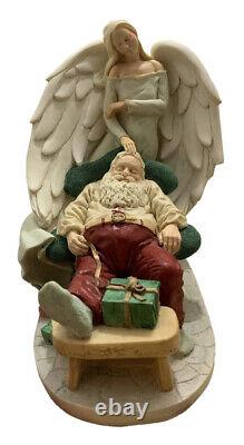 Blessing Santa Angel Sculpture by Ken Memoli 1996 Original Box & Cert CF066