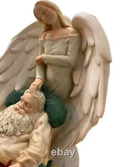 Blessing Santa Angel Sculpture by Ken Memoli 1996 Original Box & Cert CF066