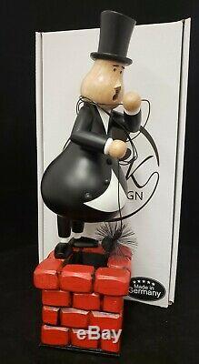 Brand New KUK Holzdesign Incense German Smoker George The Chimney Sweeper 11