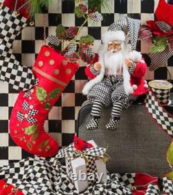 Brand New Mackenzie Childs JOVIAL SANTA