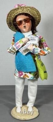 Byers' Choice Auntie Beach Lady Caroler Salt Water Taffy 13 Door County RARE