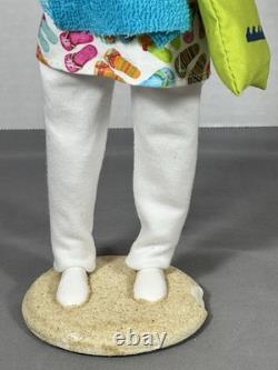 Byers' Choice Auntie Beach Lady Caroler Salt Water Taffy 13 Door County RARE