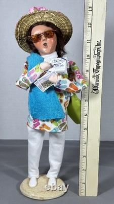 Byers' Choice Auntie Beach Lady Caroler Salt Water Taffy 13 Door County RARE