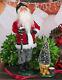 Byers Choice Jingle Bell Santa & Small Tree With Toys Free Shipping